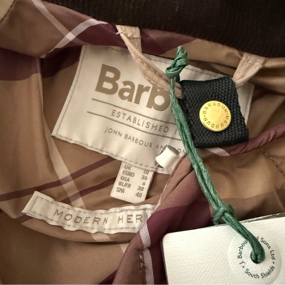 Barbour 3 in 1 Waterproof Trench Coat - Picture 8 of 9